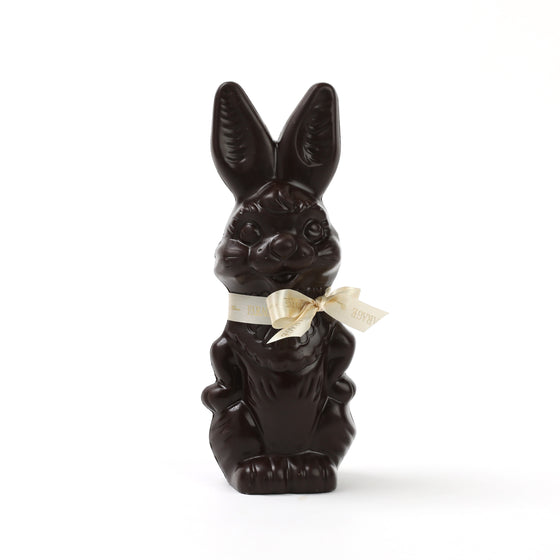 Conejo de chocolate negro