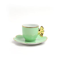  Coffee cup and saucer "Tea in the Garden"