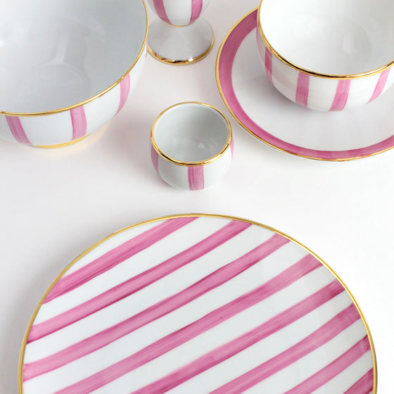 Pink Striped Cup
