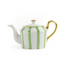 Green Stripes Teapot